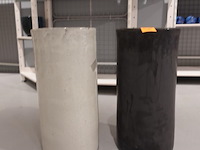 2x terracotta vaas - afbeelding 1 van  5