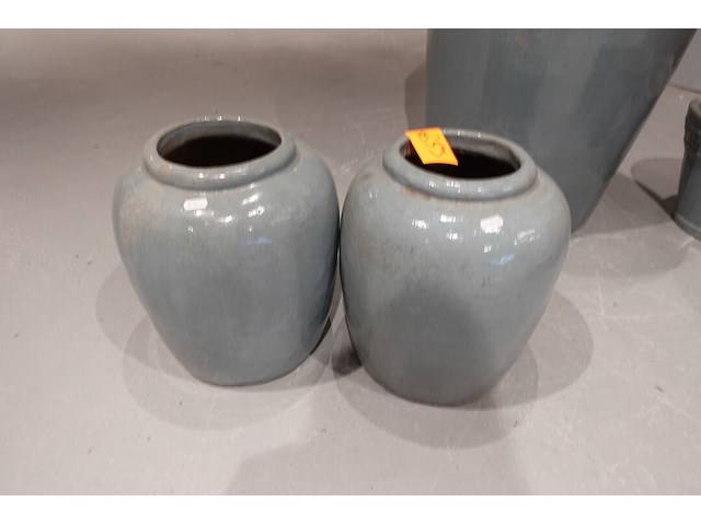 2x terracotta vaas - afbeelding 2 van  4