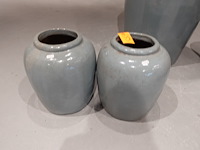 2x terracotta vaas - afbeelding 2 van  4