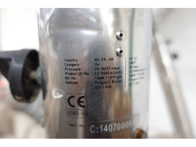 2x terrasverwarmer enders commercial - afbeelding 5 van  9