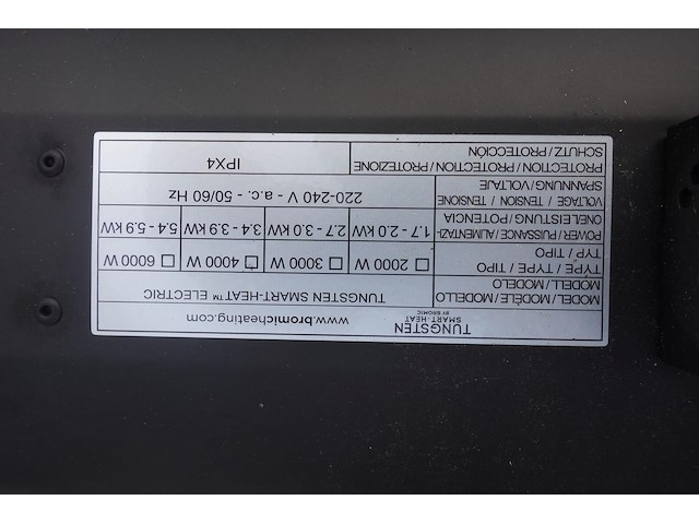 2x terrasverwarmer met staander tungsten - afbeelding 2 van  5