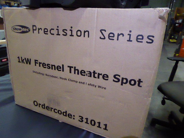 2x theaterspot fresnel - afbeelding 4 van  4