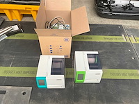 2x thermomark roll labelprinters + toebehoren - afbeelding 1 van  4