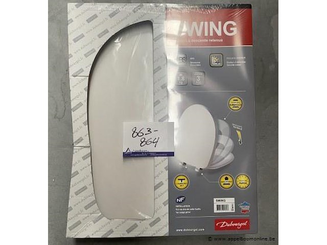 2x toiletbril dubourgel - afbeelding 1 van  2