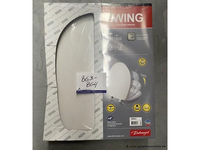 2x toiletbril dubourgel - afbeelding 1 van  2