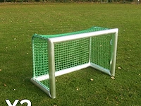 (2x) trainingsdoelen calzio champion mini 120,... - afbeelding 2 van  5