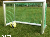 (2x) trainingsdoelen calzio champion mini 160,... - afbeelding 2 van  5