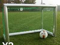 (2x) trainingsdoelen calzio champion mini 160,... - afbeelding 3 van  5