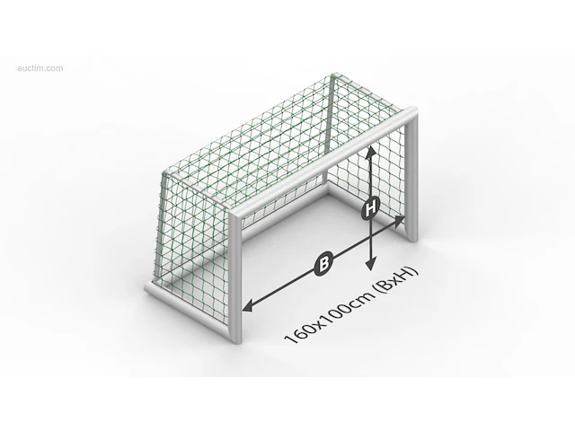 (2x) trainingsdoelen calzio champion mini 160,... - afbeelding 5 van  5