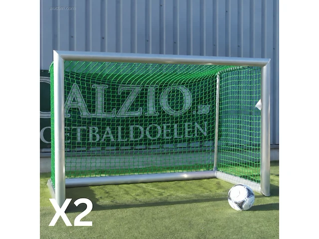 (2x) trainingsdoelen calzio champion mini 180,... - afbeelding 1 van  4