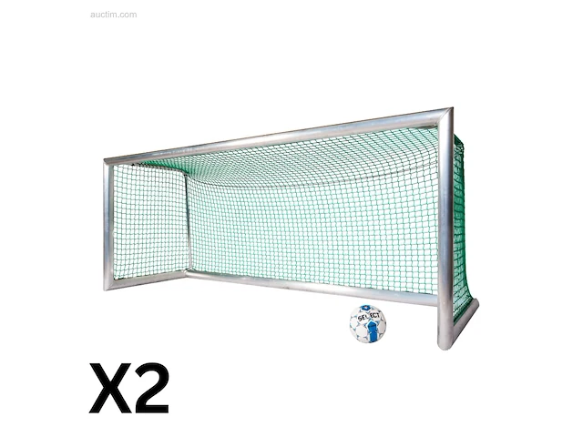 (2x) trainingsdoelen calzio champion mini 300... - afbeelding 1 van  4