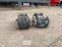 2x transpallet wielen - afbeelding 1 van  2