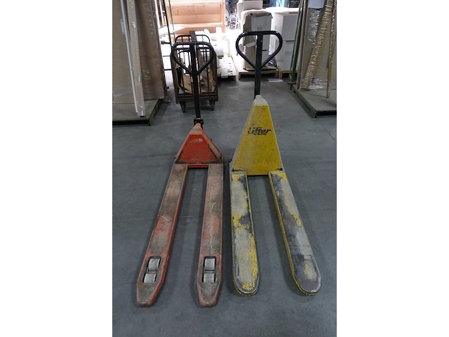 2x transpallet - afbeelding 2 van  4