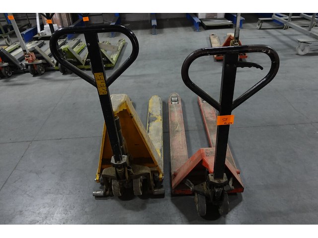 2x transpallet - afbeelding 4 van  4