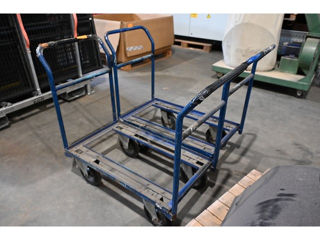 2x transportkarretje - afbeelding 1 van  1