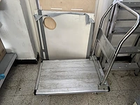 2x trapladder nn & verrijdbare kar - afbeelding 2 van  3