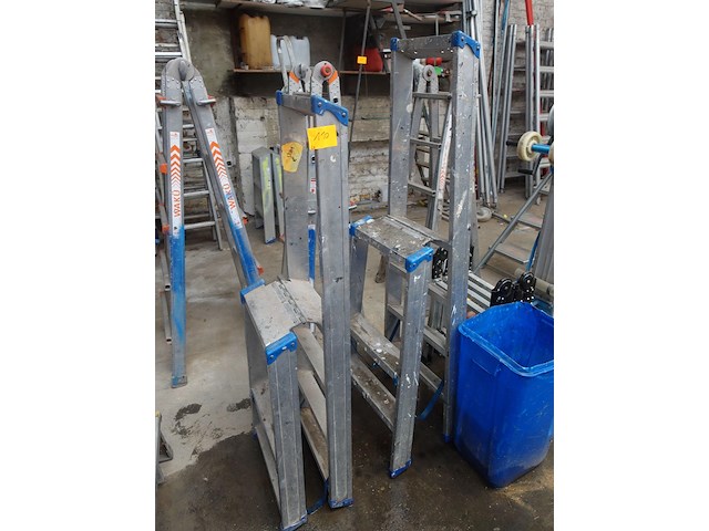 2x trapladder - afbeelding 1 van  2