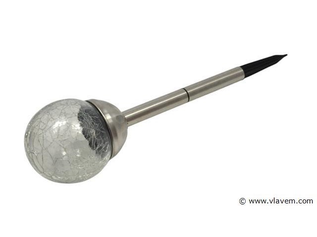 2x tuinlampen op zon energie - afbeelding 3 van  4