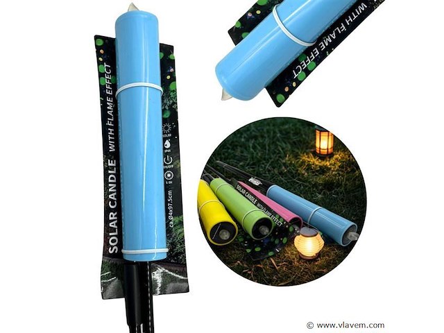 2x tuinlampen op zon energie - afbeelding 1 van  2