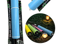 2x tuinlampen op zon energie