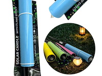 2x tuinlampen op zon energie - afbeelding 1 van  2