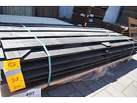 2x tuinpoort zwart - afbeelding 1 van  3