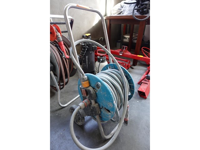 2x tuinslang op haspel - afbeelding 4 van  10