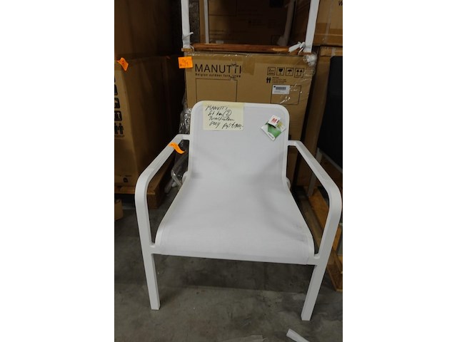 2x tuinstoel manutti - afbeelding 1 van  4