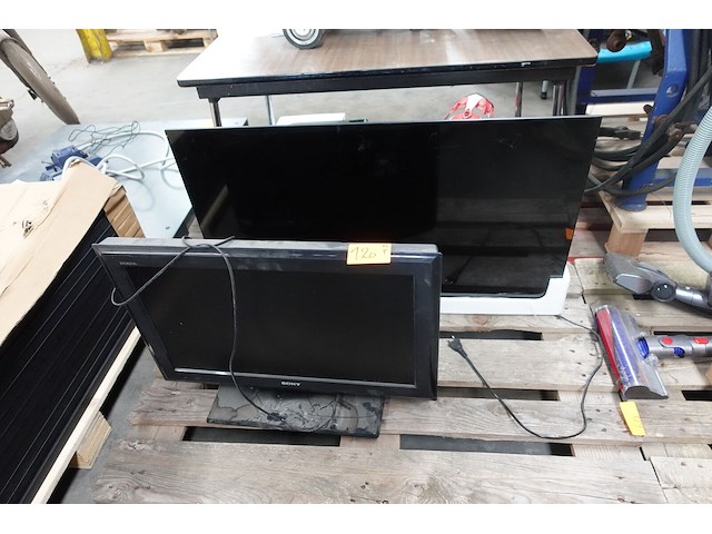 2x tv scherm - afbeelding 2 van  6