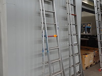 2x tweedelige alu ladder altrex - afbeelding 2 van  3
