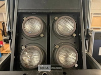 2x varytec fluter-rampe par 36 4-fach in flightcase - afbeelding 4 van  8