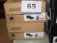 2x veiligheidsschoenen, blåkläder, 2433, maat 37, gebruikt