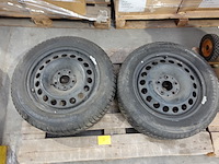 2x velg met band