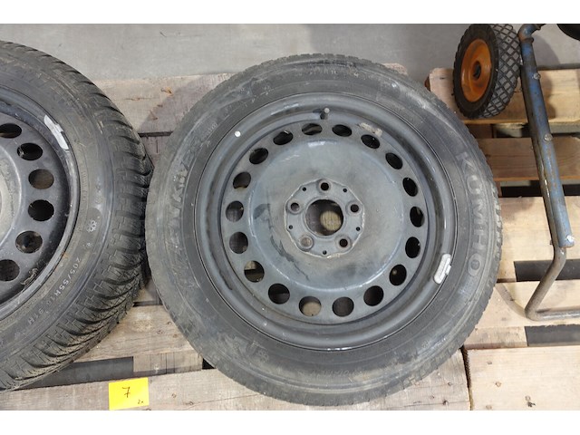 2x velg met band - afbeelding 2 van  4