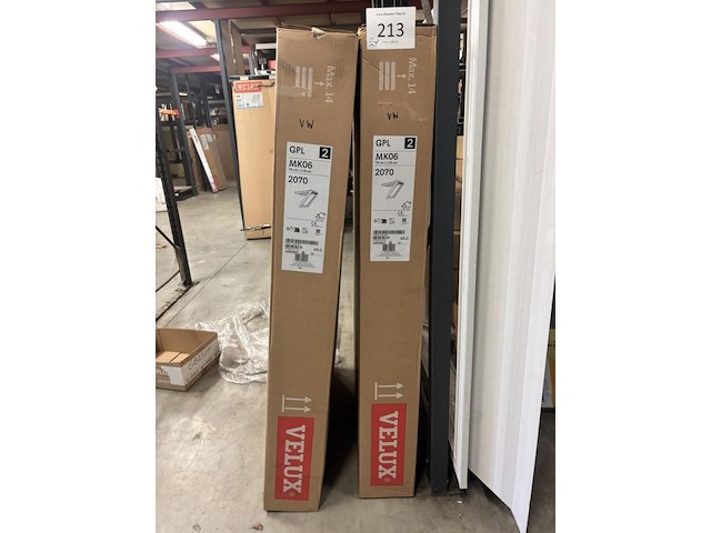 2x velux gpl mk06 2070 - afbeelding 1 van  2