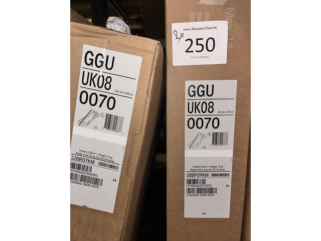 2x velux gpu uk08 0070 - afbeelding 1 van  2