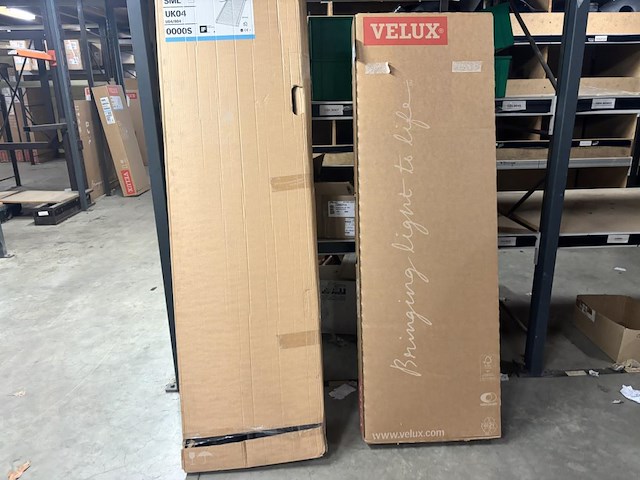 2x velux sml uk04 00005 & ldz mk08 2000 - afbeelding 1 van  3