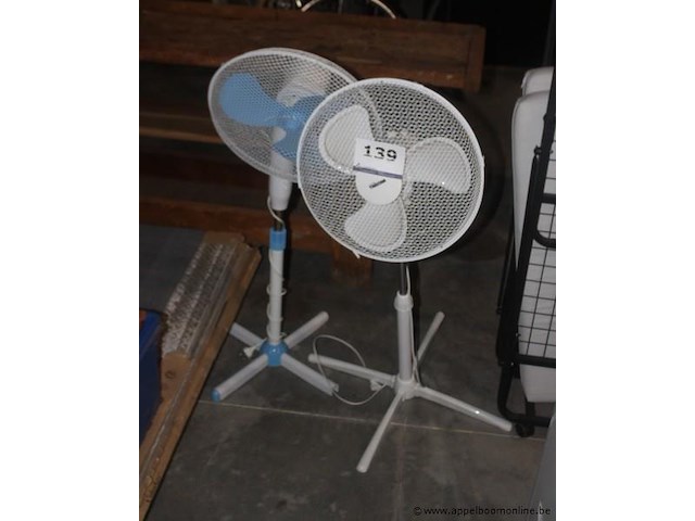 2x ventilator, werking niet gekend - afbeelding 1 van  1