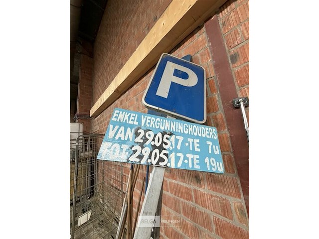 2x verkeersbord - afbeelding 2 van  2