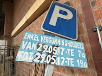 2x verkeersbord - afbeelding 2 van  2