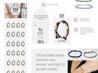 2x verkoopset embrace armbandjes ( 1056 armbandjes) + verkoopdisplay - afbeelding 9 van  19