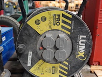 2x verlengkabel op haspel lumx - afbeelding 1 van  4