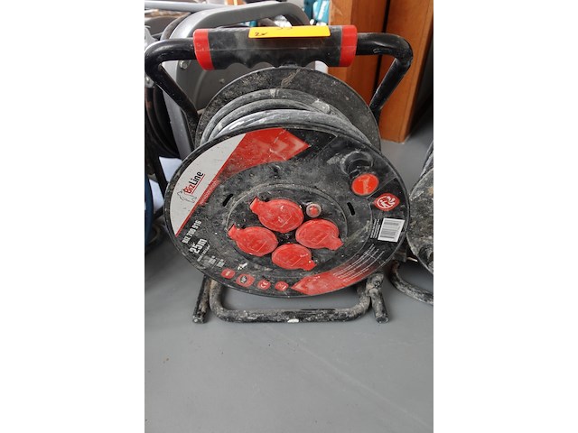 2x verlengkabel op haspel - afbeelding 3 van  4