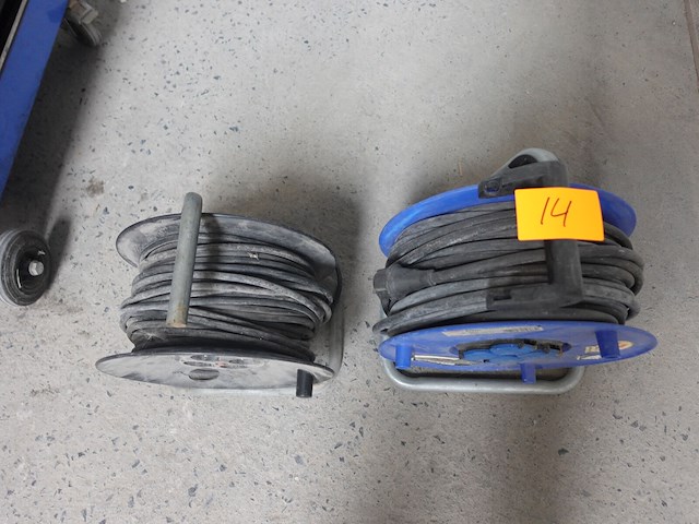 2x verlengkabel op haspel - afbeelding 2 van  2