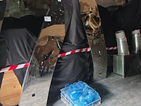 (2x) verlichting met glazen hangers - afbeelding 2 van  5
