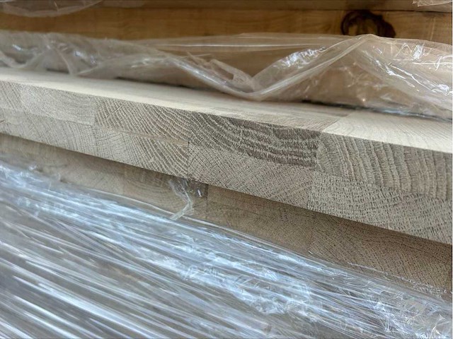 2x verlijmd eiken werkblad - afbeelding 2 van  4