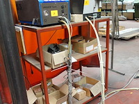 2x verrijbaar rek met inhoud - afbeelding 2 van  4