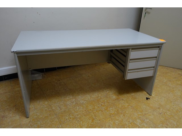 2x verrijdbaar ladeblok +bureau - afbeelding 3 van  4