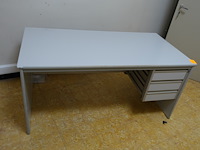 2x verrijdbaar ladeblok +bureau - afbeelding 4 van  4