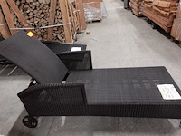 2x verrijdbaar wicker ligbed manutti - afbeelding 2 van  4